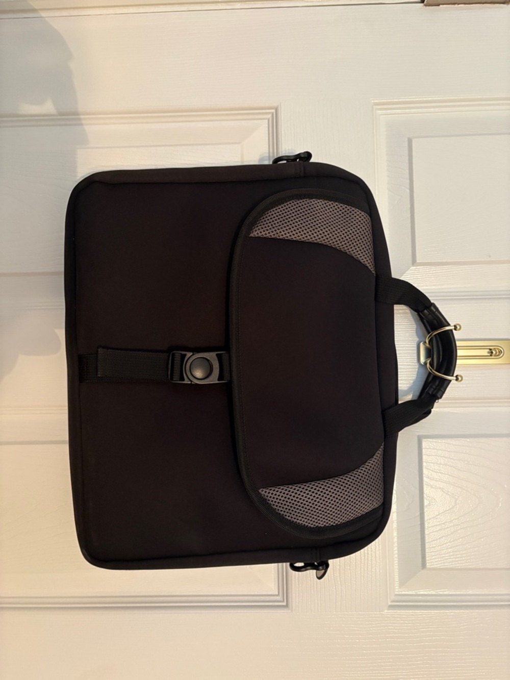 Large Black Laptop Briefcase - Professional Carrying Case